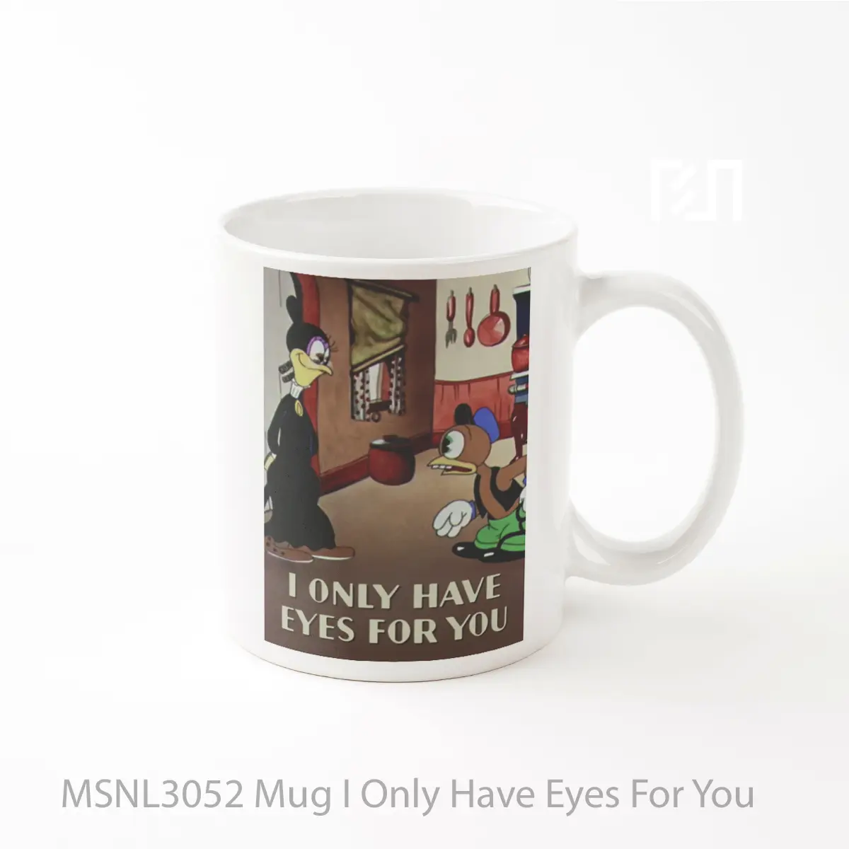 Mug I Only Have Eyes For You Gelas Keramik Tema Film MSNL3052