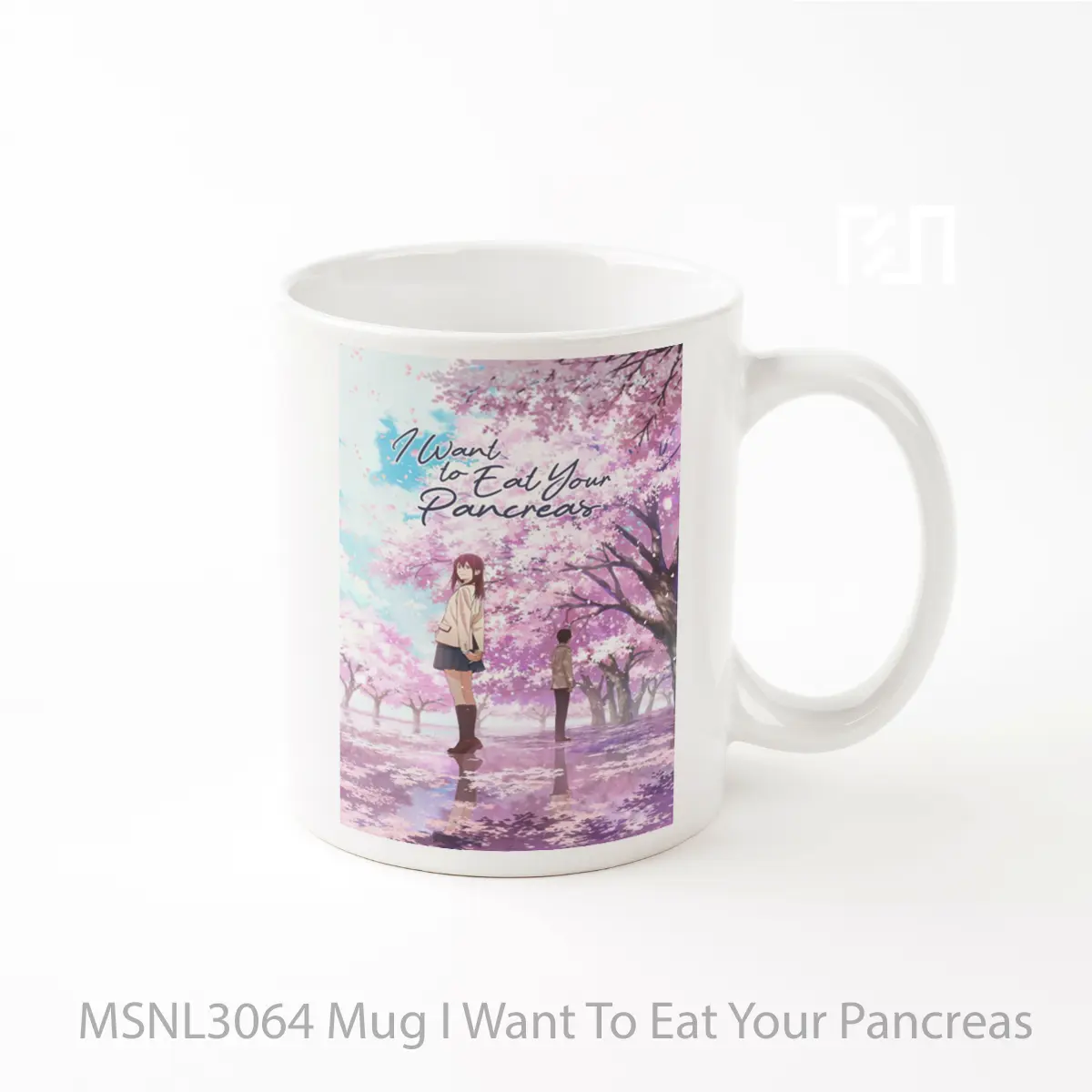 Mug I Want To Eat Your Pancreas Gelas Keramik Tema Film MSNL3064