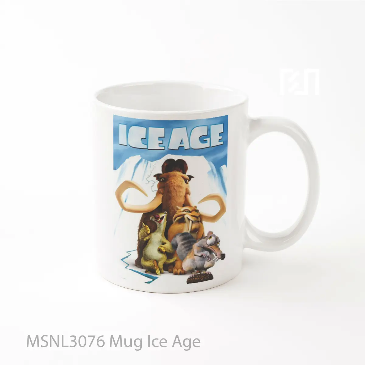 Mug Ice Age Gelas Keramik Tema Film MSNL3076