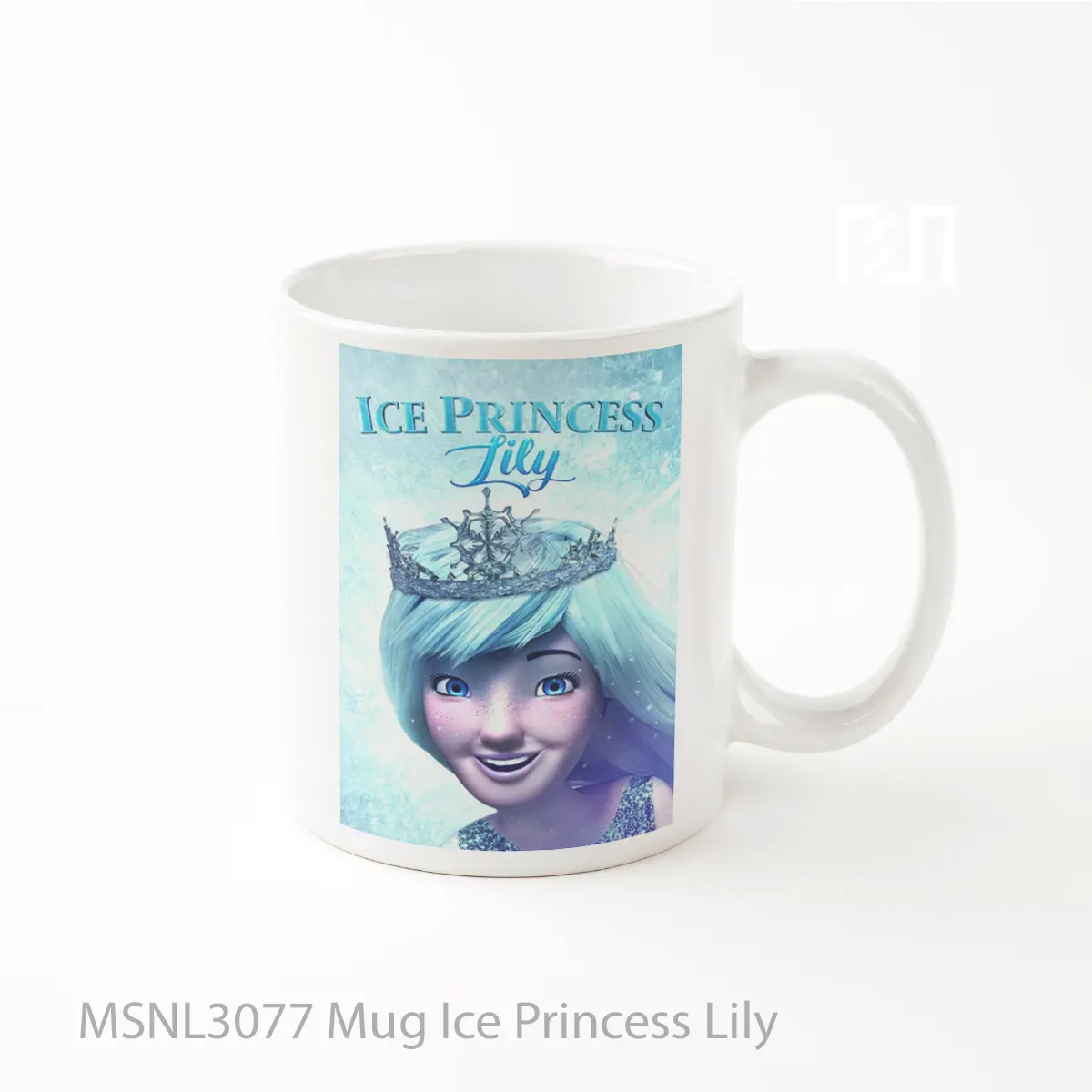 Mug Ice Princess Lily Gelas Keramik Tema Film MSNL3077