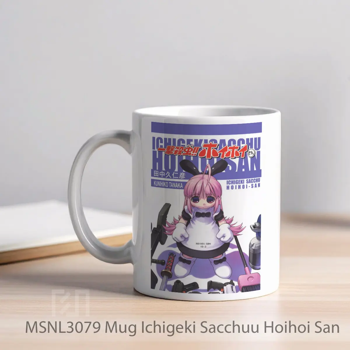 Mug Ichigeki Sacchuu Hoihoi San Gelas Keramik Tema Film MSNL3079 - Tampak Kiri