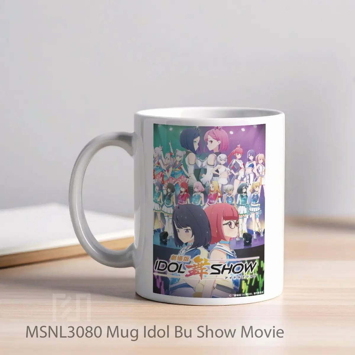 Mug Idol Bu Show Movie Gelas Keramik Tema Film MSNL3080 - Tampak Kiri
