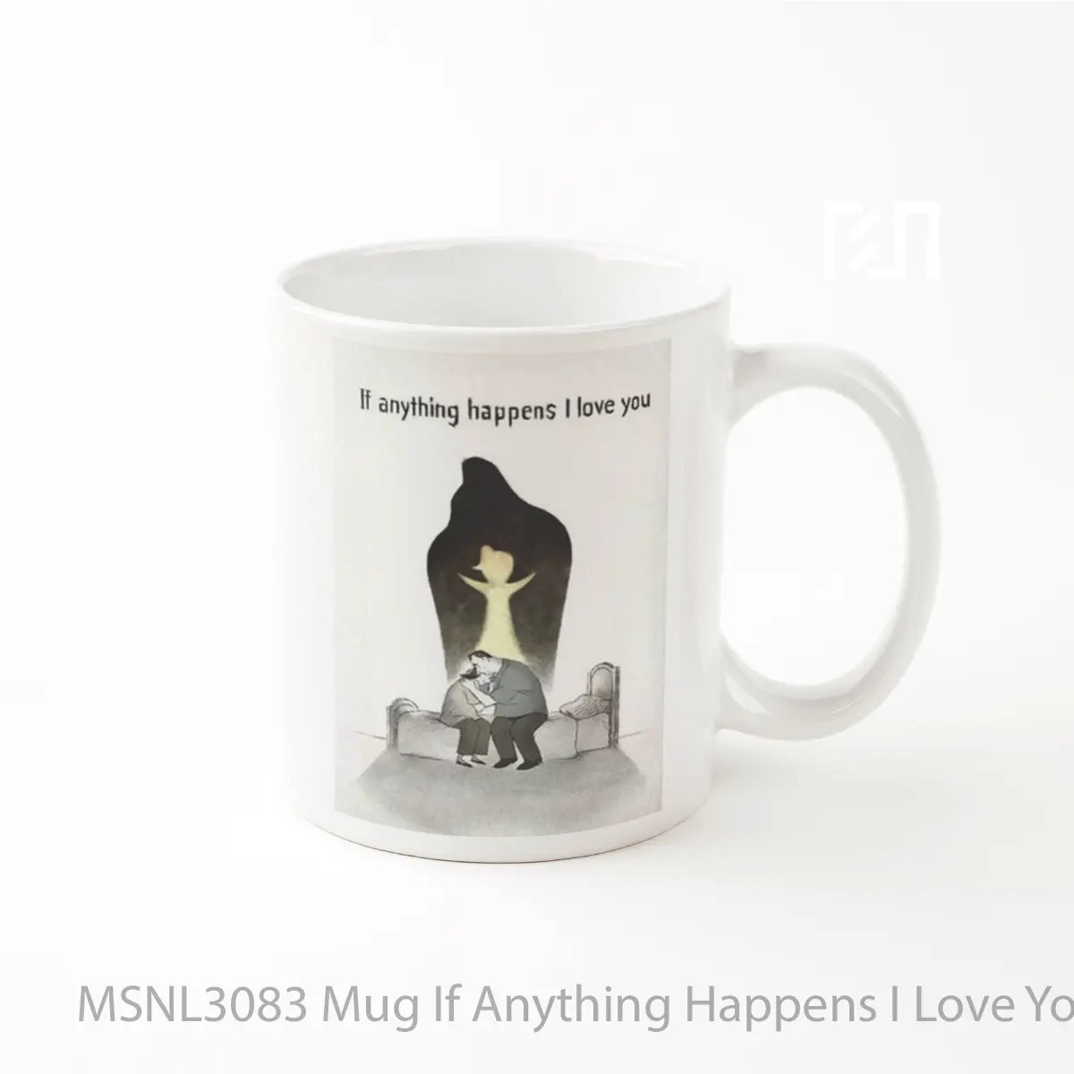 Mug If Anything Happens I Love You Gelas Keramik Tema Film MSNL3083