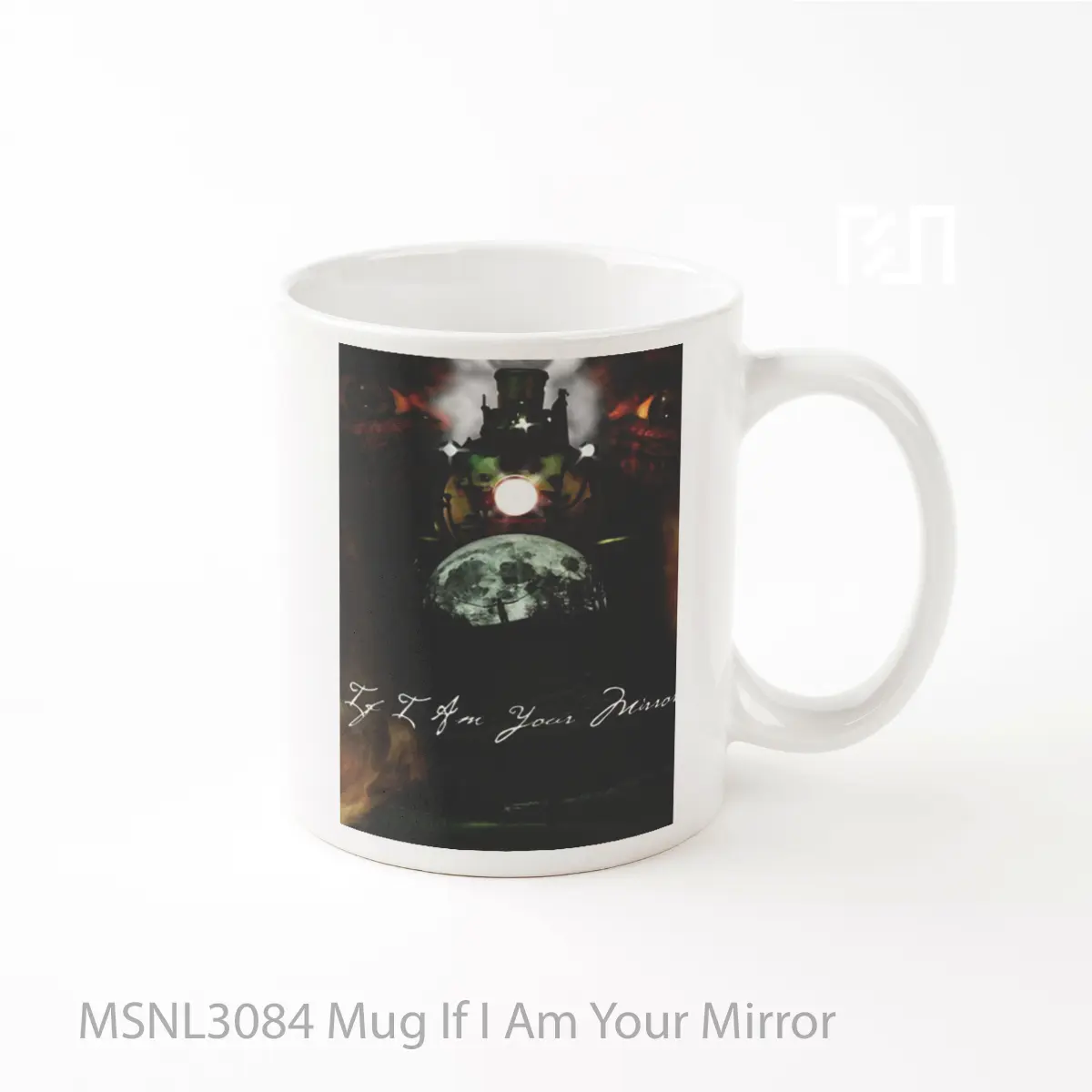 Mug If I Am Your Mirror Gelas Keramik Tema Film MSNL3084