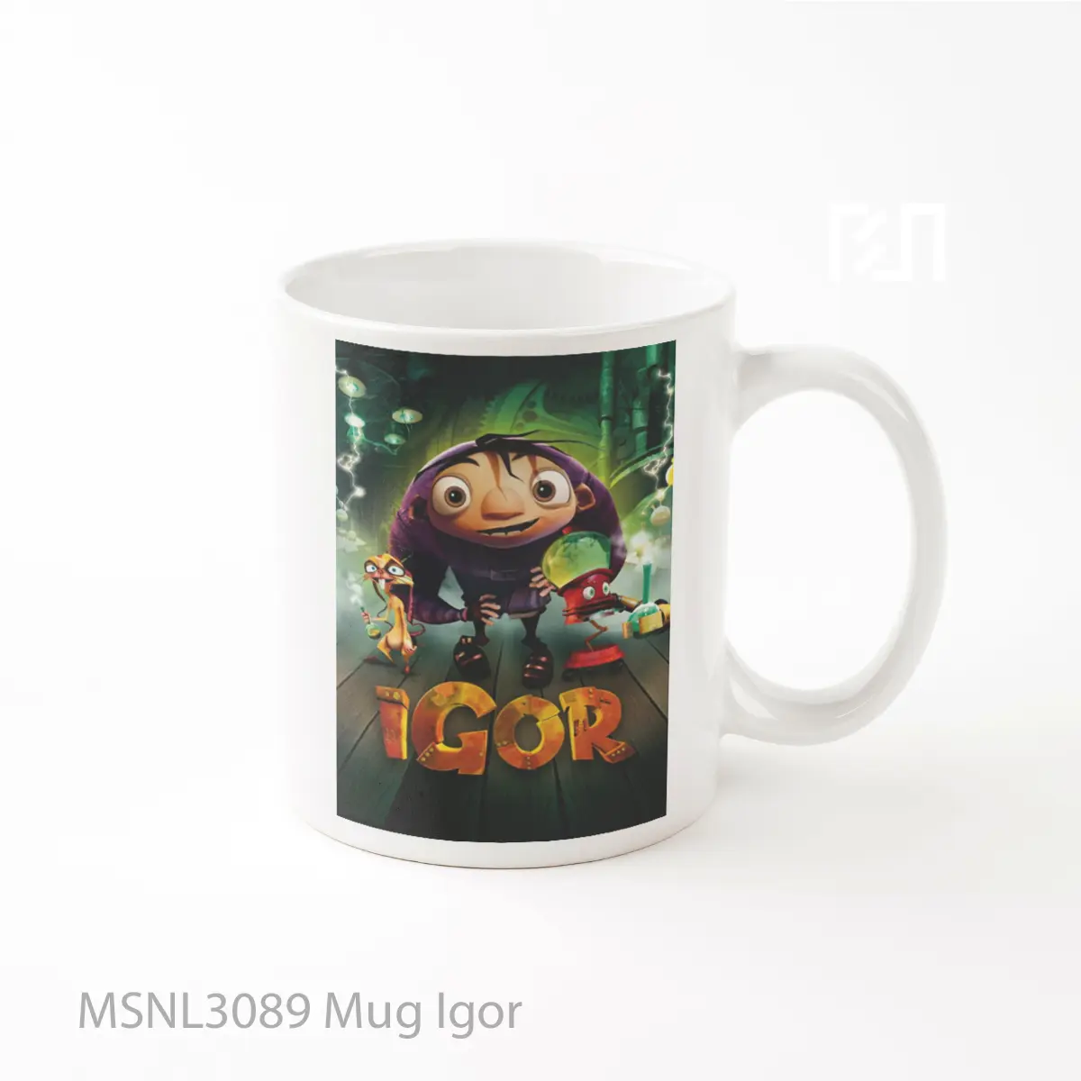Mug Igor Gelas Keramik Tema Film MSNL3089