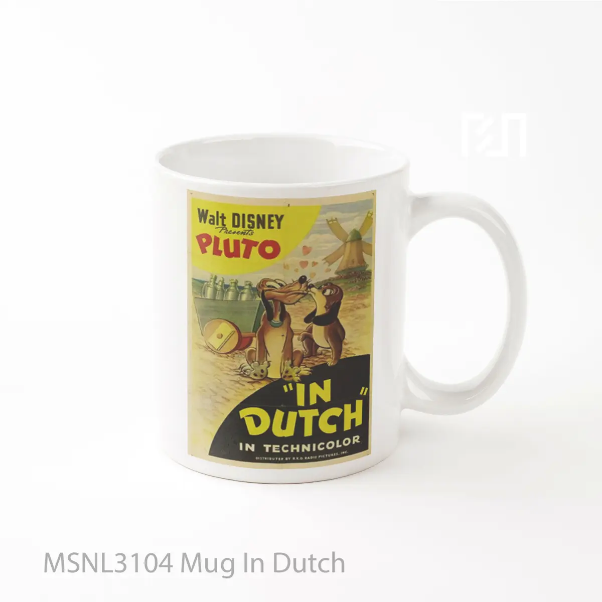Mug In Dutch Gelas Keramik Tema Film MSNL3104