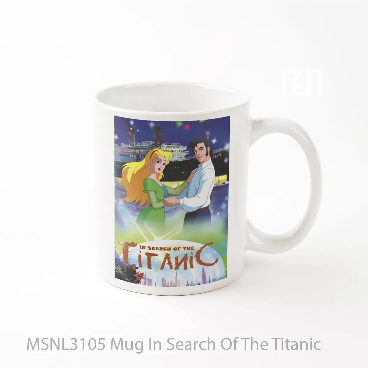 Mug In Search Of The Titanic Gelas Keramik Tema Film MSNL3105