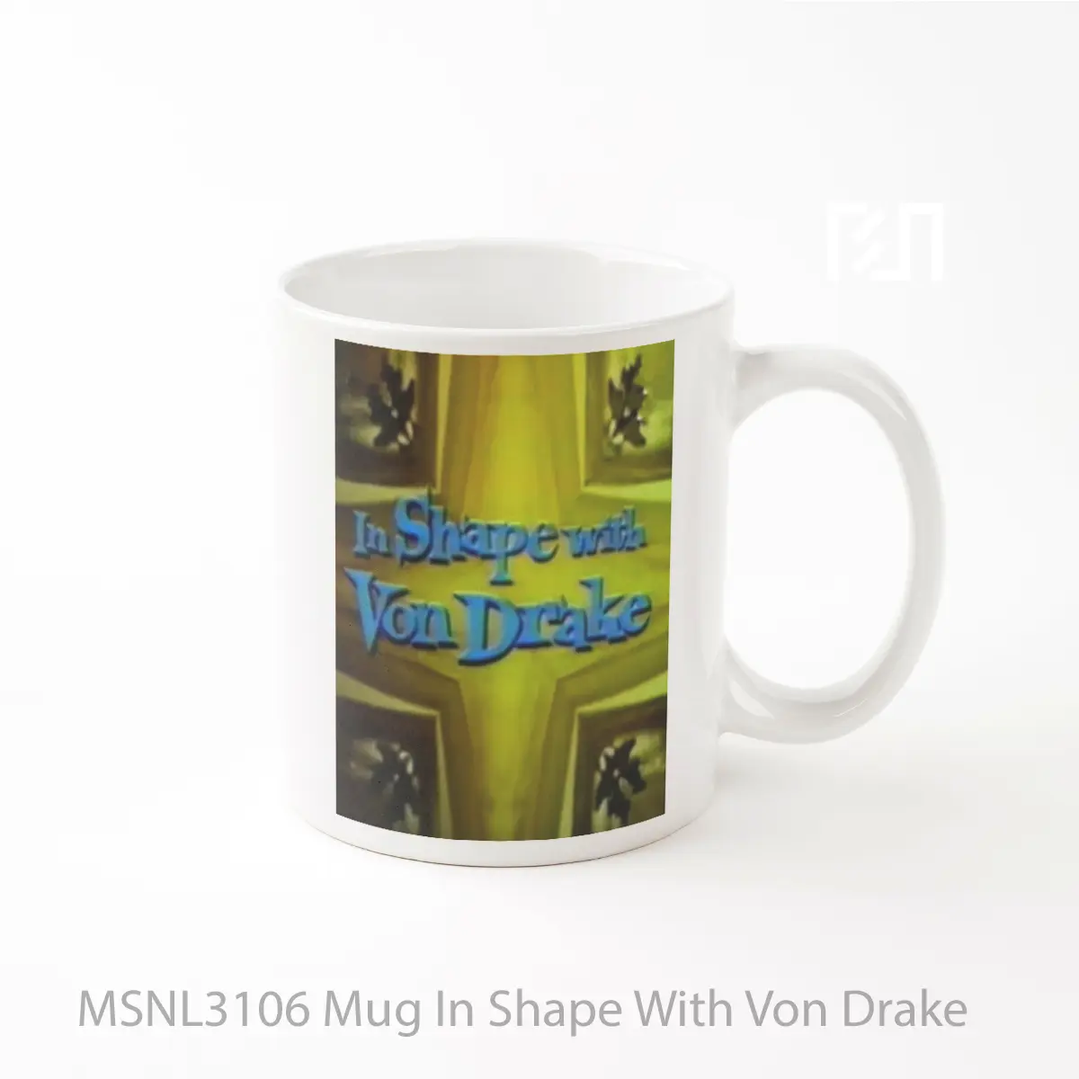 Mug In Shape With Von Drake Gelas Keramik Tema Film MSNL3106