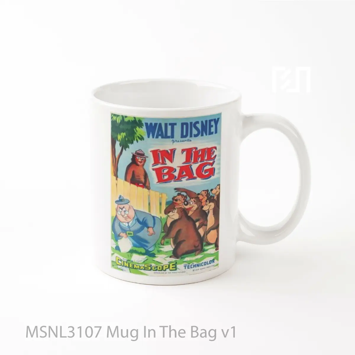 Mug In The Bag V1 Gelas Keramik Tema Film MSNL3107