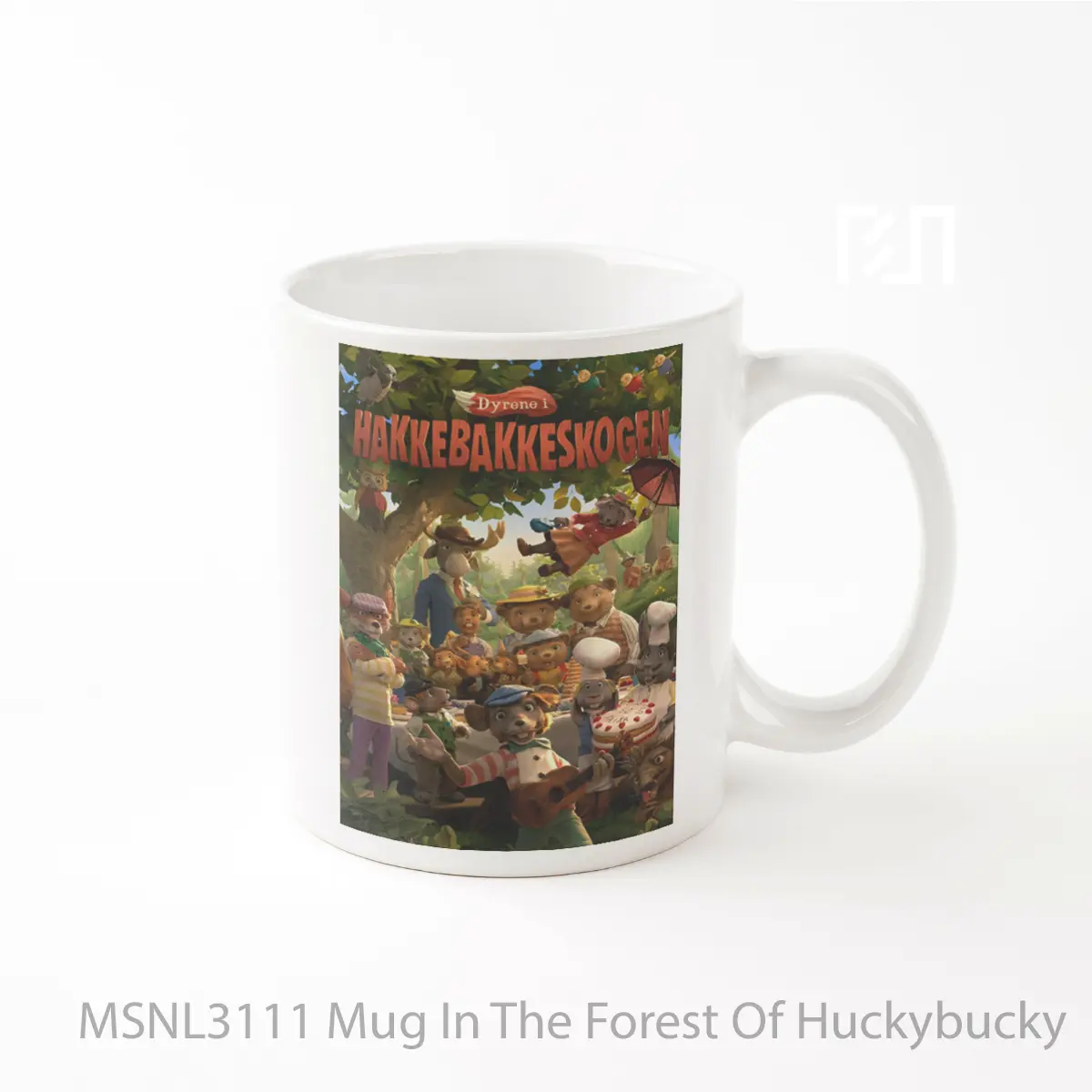 Mug In The Forest Of Huckybucky Gelas Keramik Tema Film MSNL3111