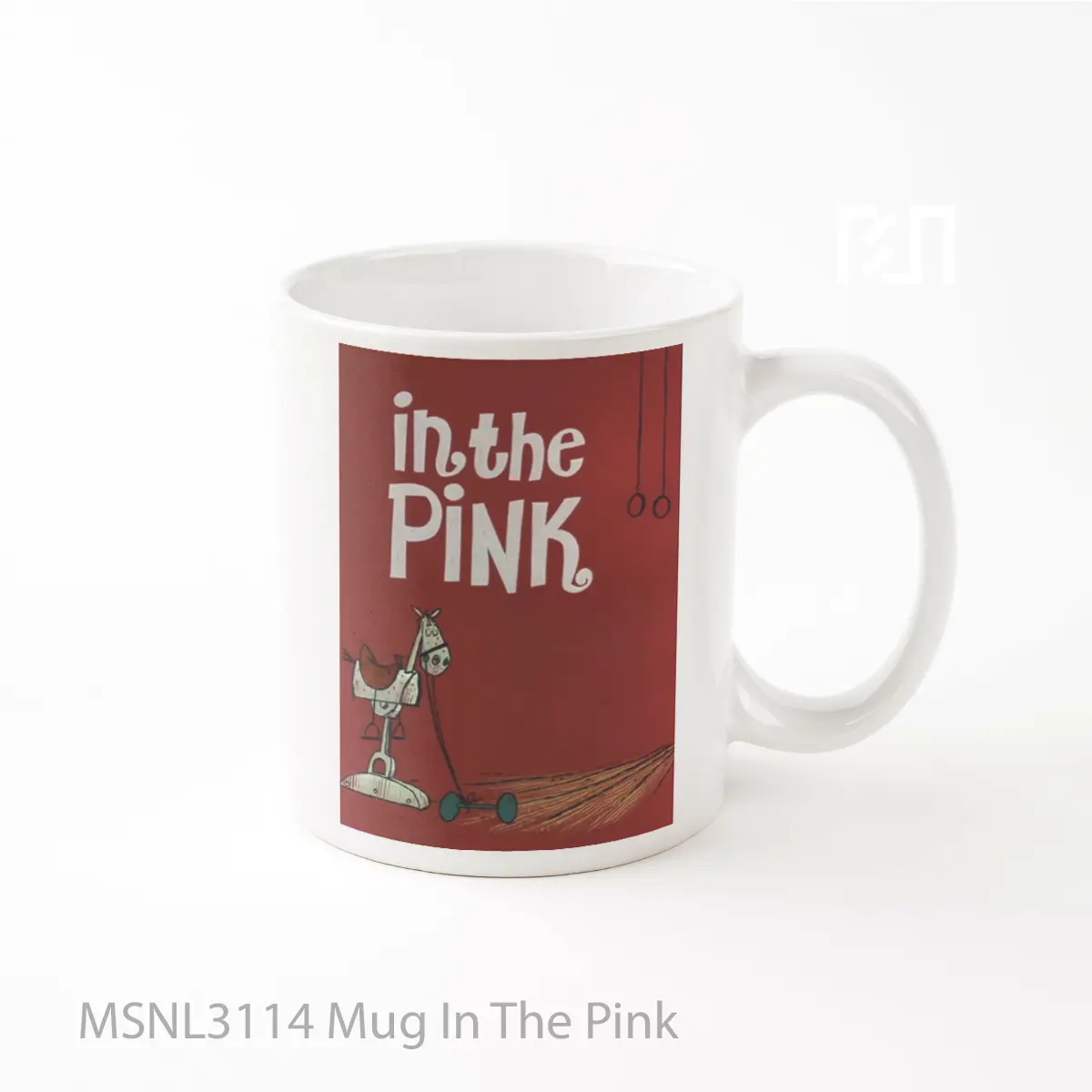 Mug In The Pink Gelas Keramik Tema Film MSNL3114