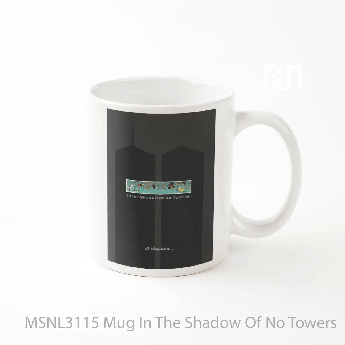 Mug In The Shadow Of No Towers Gelas Keramik Tema Film MSNL3115