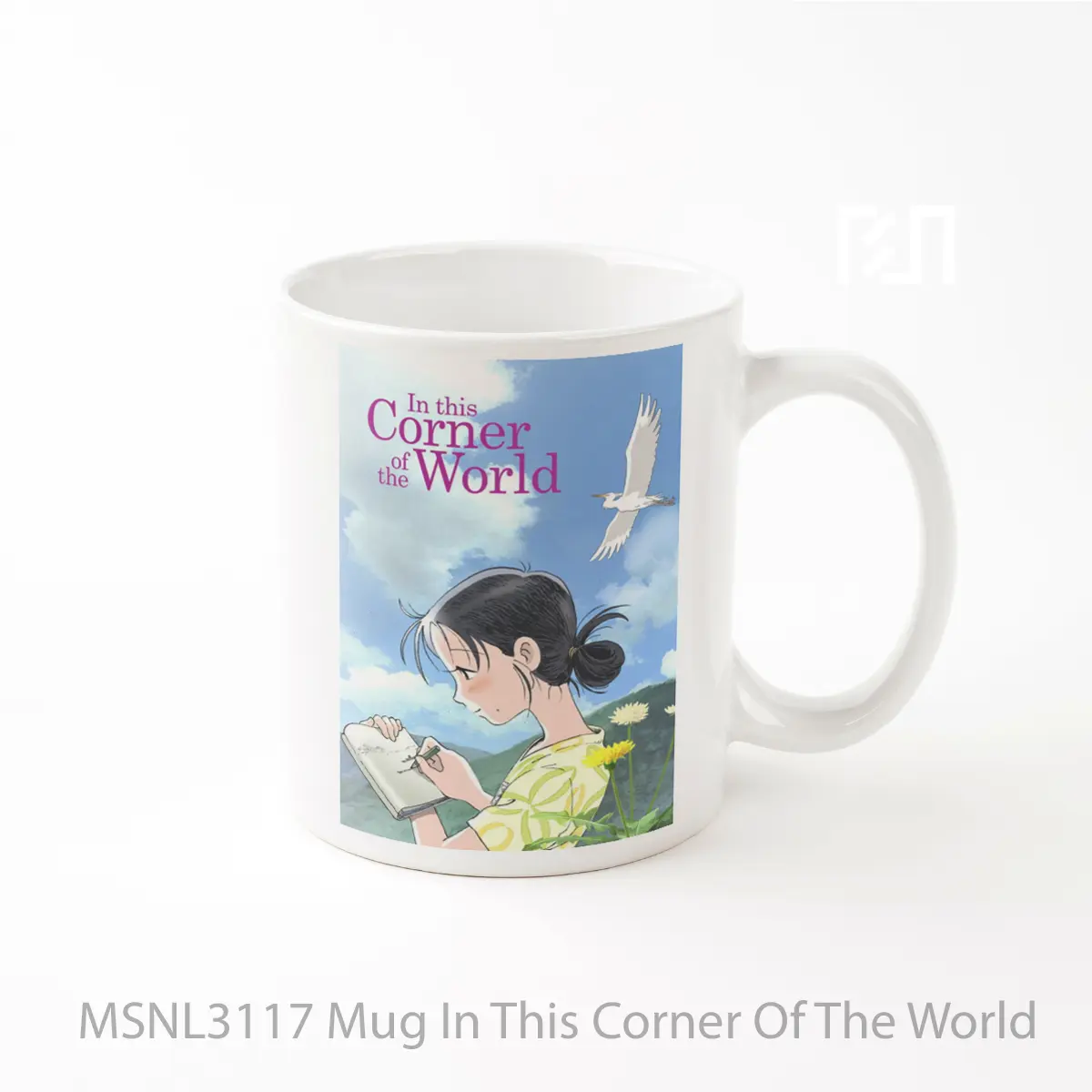 Mug In This Corner Of The World Gelas Keramik Tema Film MSNL3117