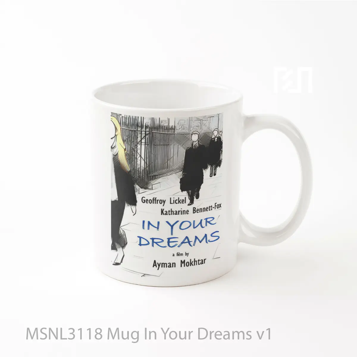 Mug In Your Dreams V1 Gelas Keramik Tema Film MSNL3118