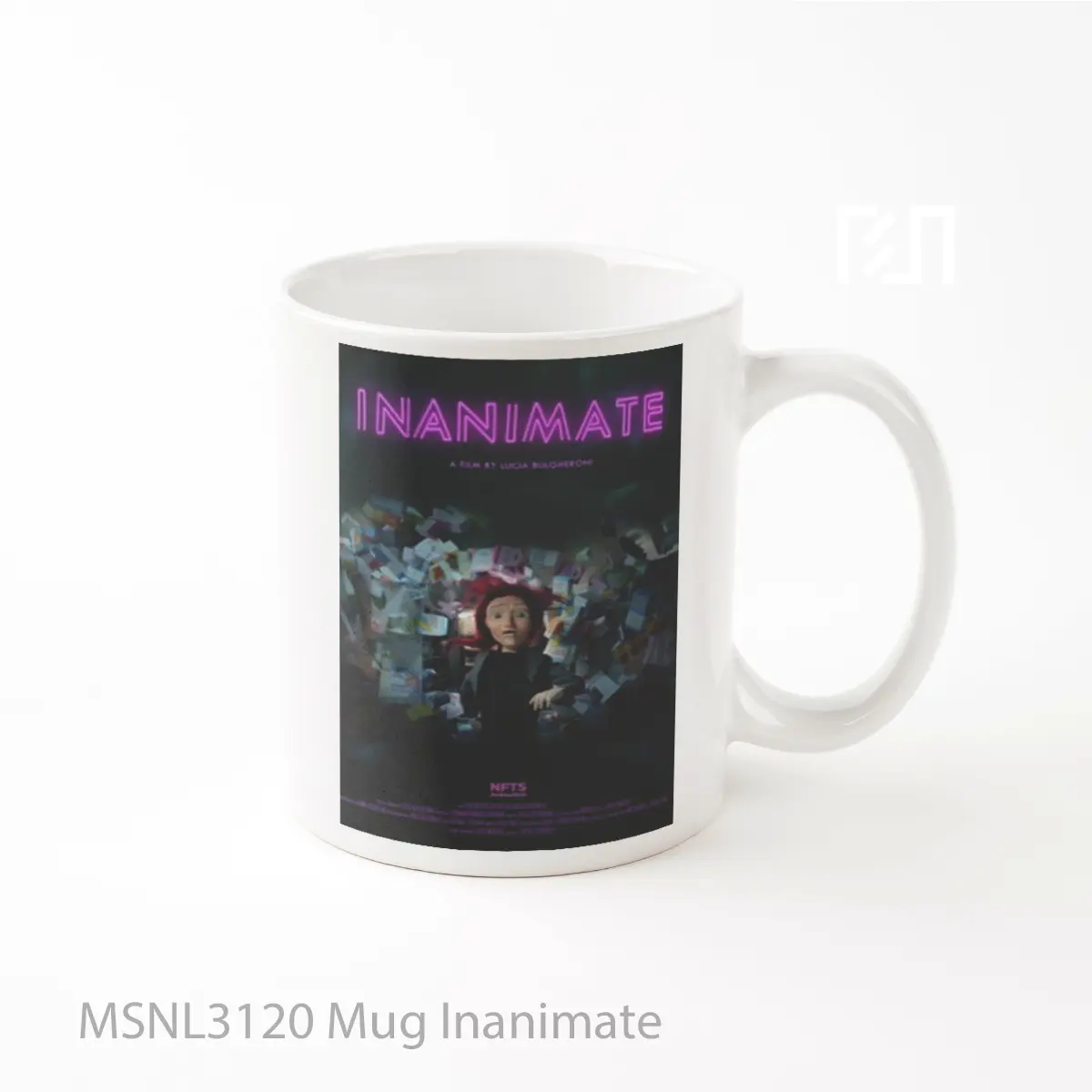 Mug Inanimate Gelas Keramik Tema Film MSNL3120