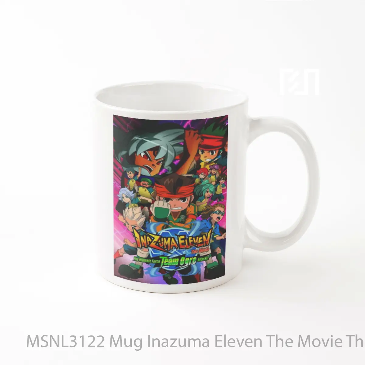 Mug Inazuma Eleven The Movie The Ultimate Force Team Ogre Attacks Gelas Keramik Tema Film MSNL3122