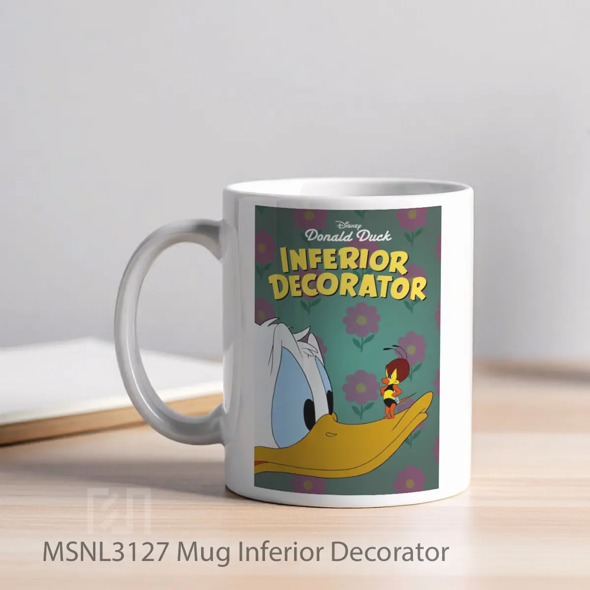 Mug Inferior Decorator Gelas Keramik Tema Film MSNL3127 - Tampak Kiri