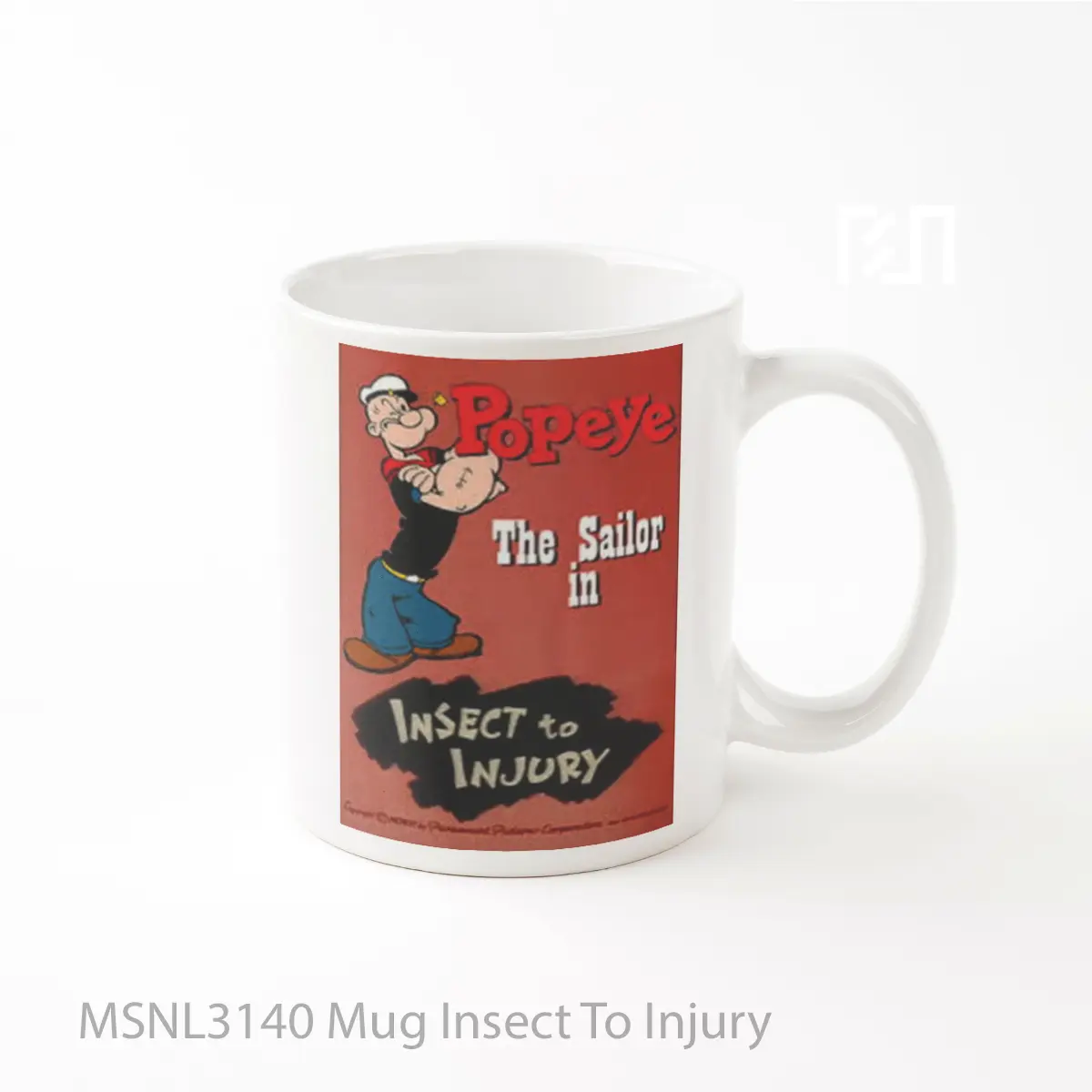 Mug Insect To Injury Gelas Keramik Tema Film MSNL3140