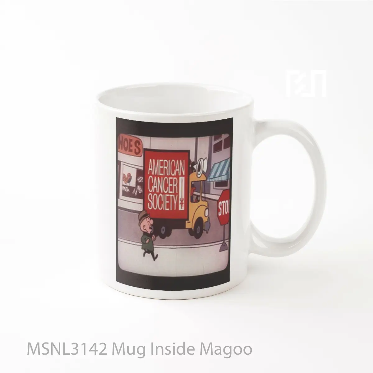 Mug Inside Magoo Gelas Keramik Tema Film MSNL3142