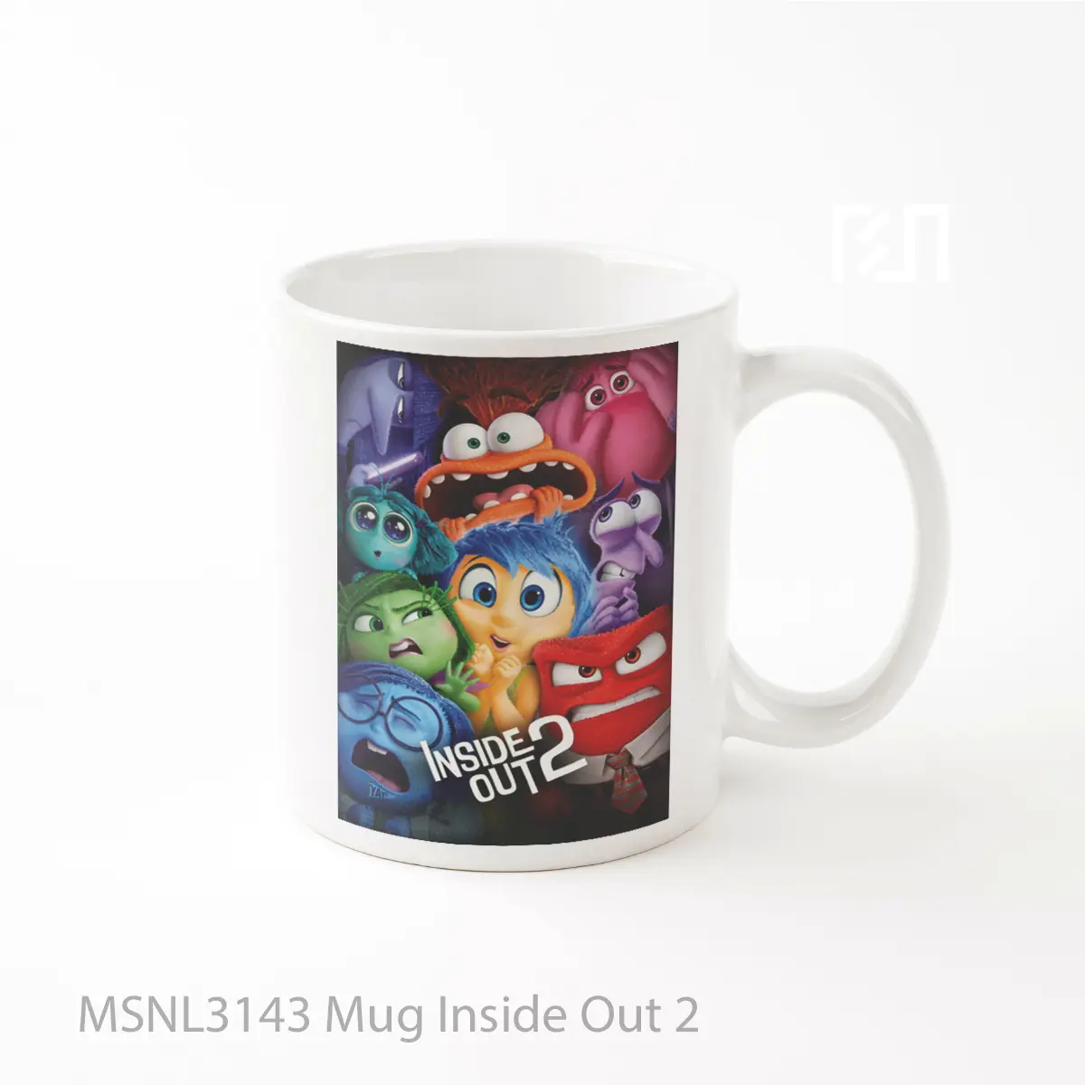 Mug Inside Out 2 Gelas Keramik Tema Film MSNL3143