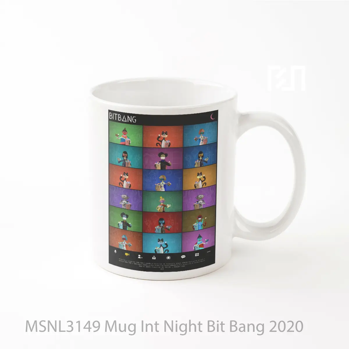Mug Keramik Premium SNI - Mug Int Night Bit Bang 2020 Gelas Keramik Tema Film MSNL3149