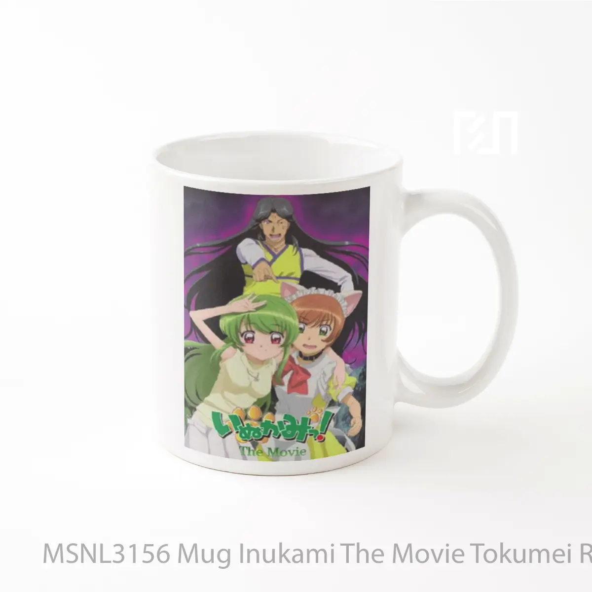 Mug Inukami The Movie Tokumei Reiteki Sousakan Karina Shirou Gelas Keramik Tema Film MSNL3156