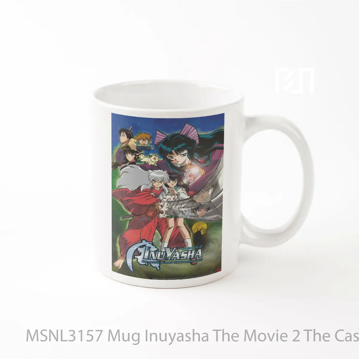 Mug Inuyasha The Movie 2 The Castle Beyond The Looking Glass Gelas Keramik Tema Film MSNL3157