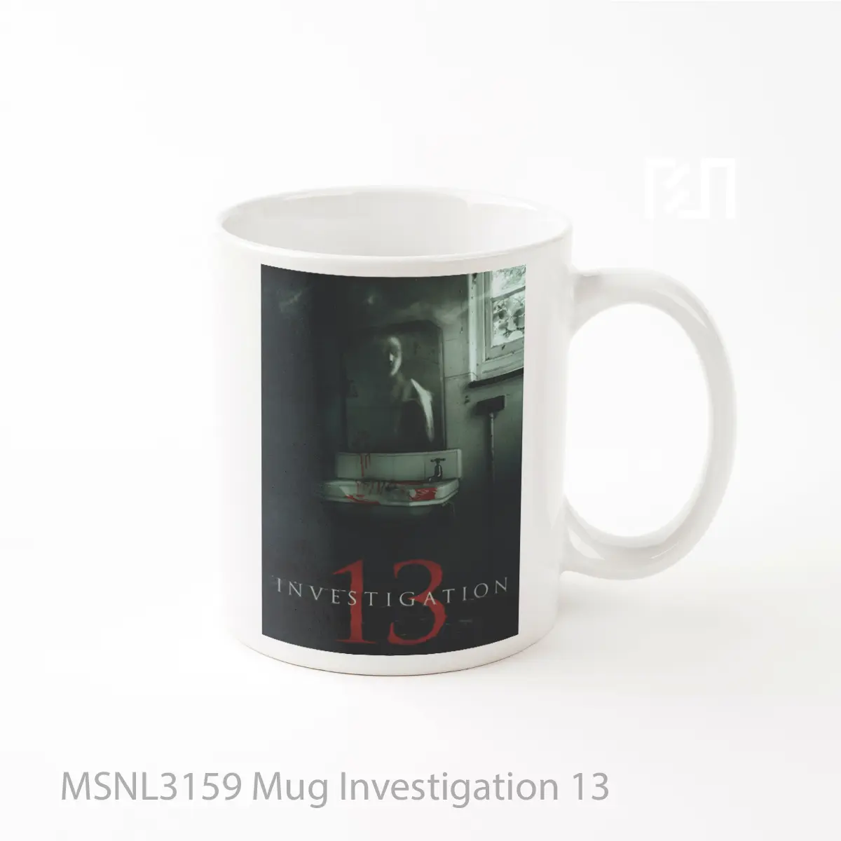 Mug Investigation 13 Gelas Keramik Tema Film MSNL3159