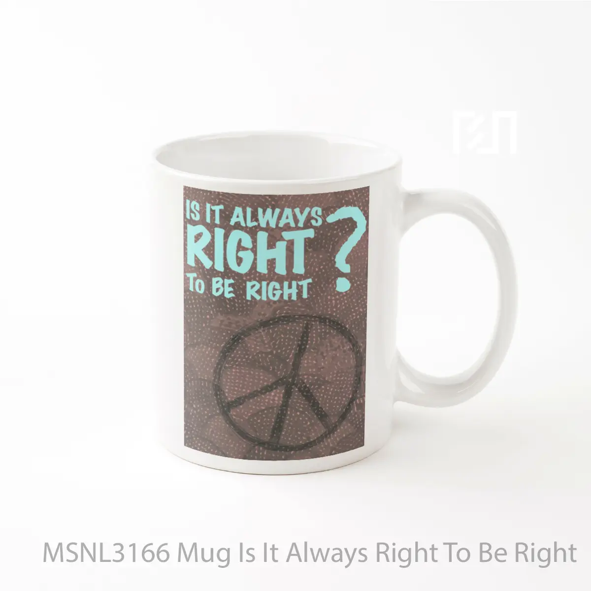 Mug Is It Always Right To Be Right Gelas Keramik Tema Film MSNL3166