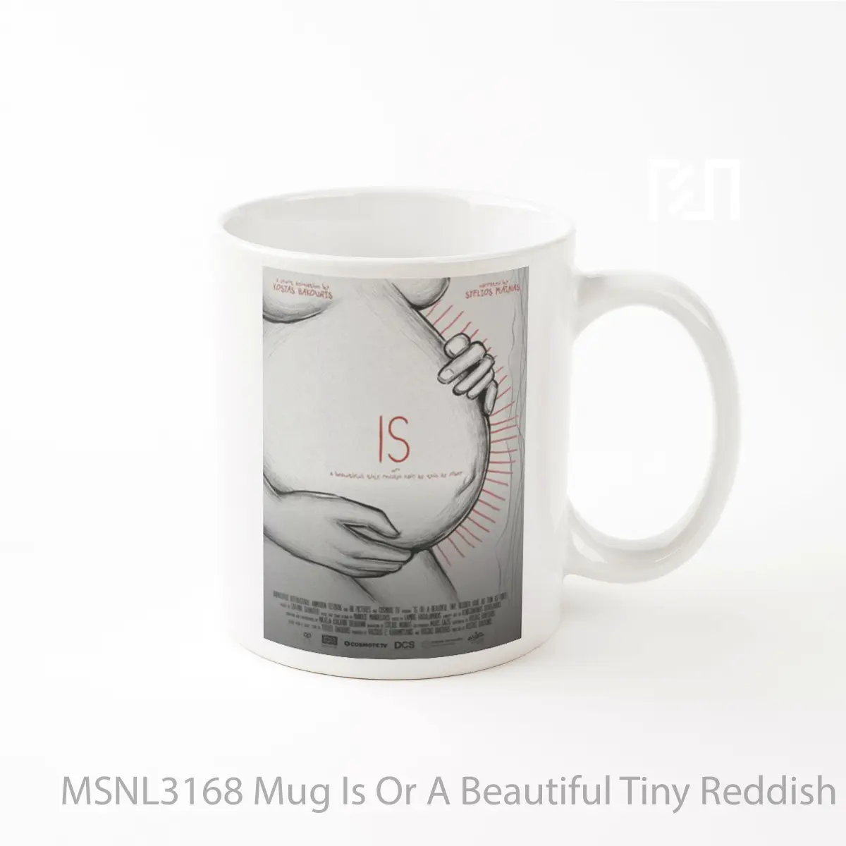 Mug Is Or A Beautiful Tiny Reddish Hair As Thin As Fiber Gelas Keramik Tema Film MSNL3168