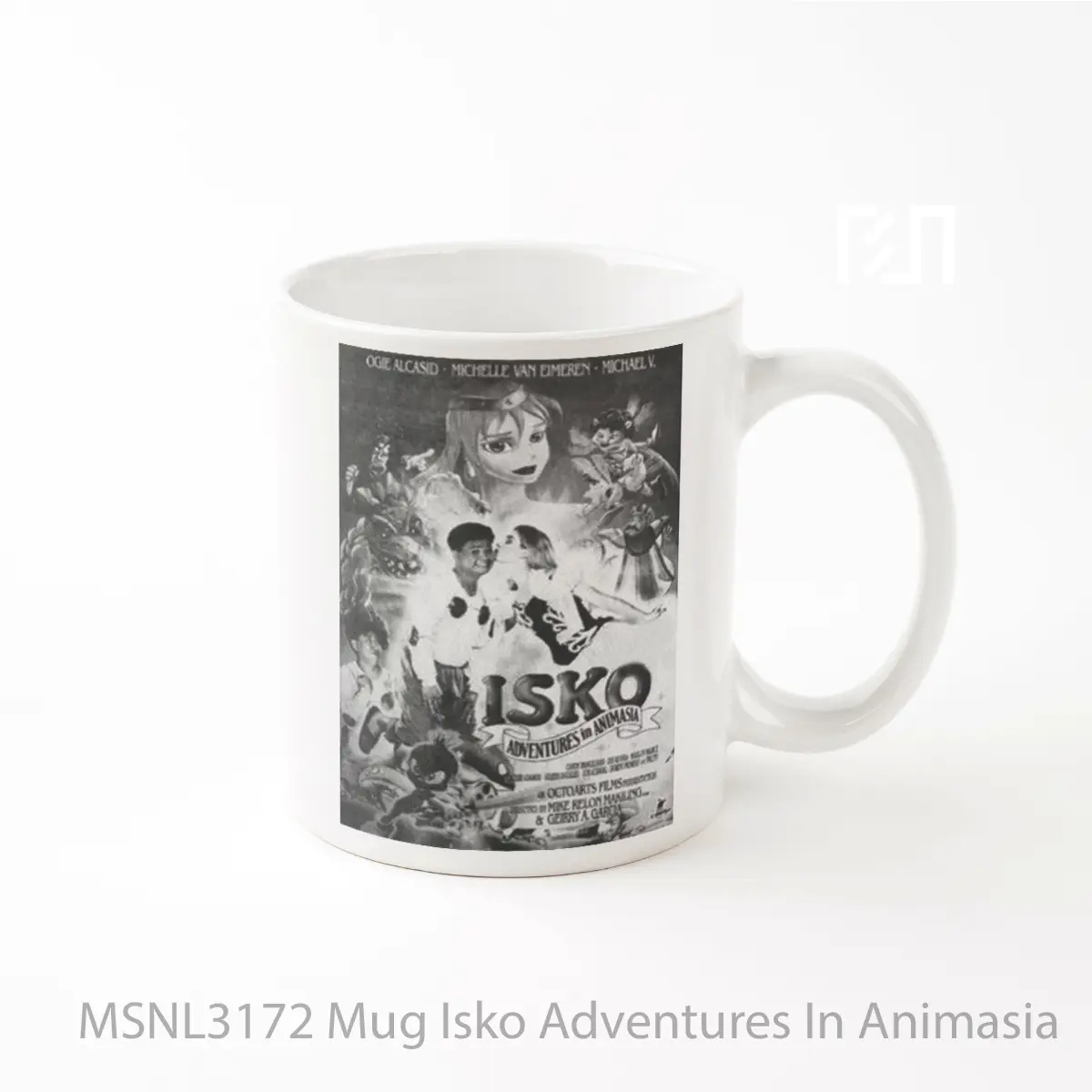 Mug Isko Adventures In Animasia Gelas Keramik Tema Film MSNL3172