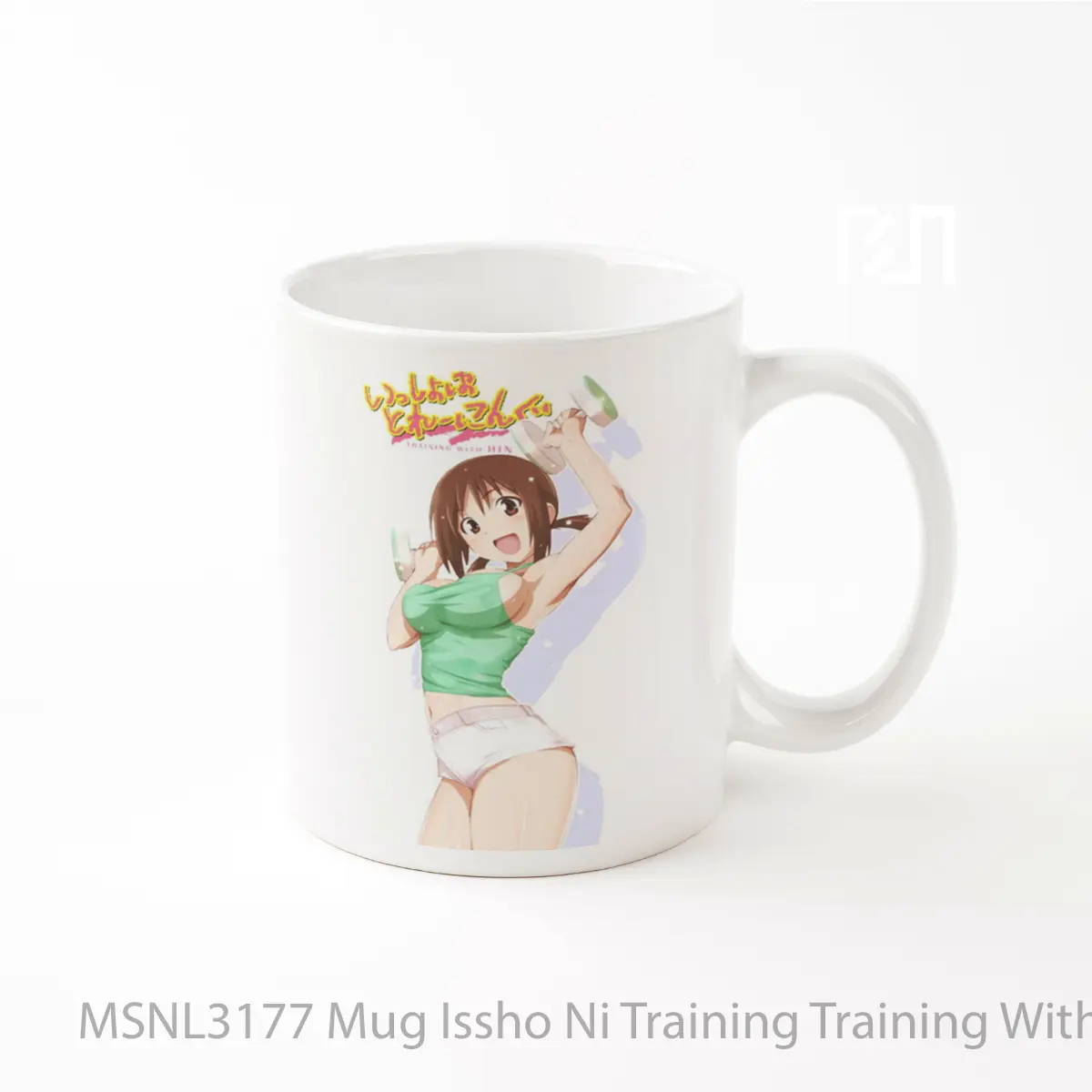 Mug Issho Ni Training Training With Hinako Gelas Keramik Tema Film MSNL3177