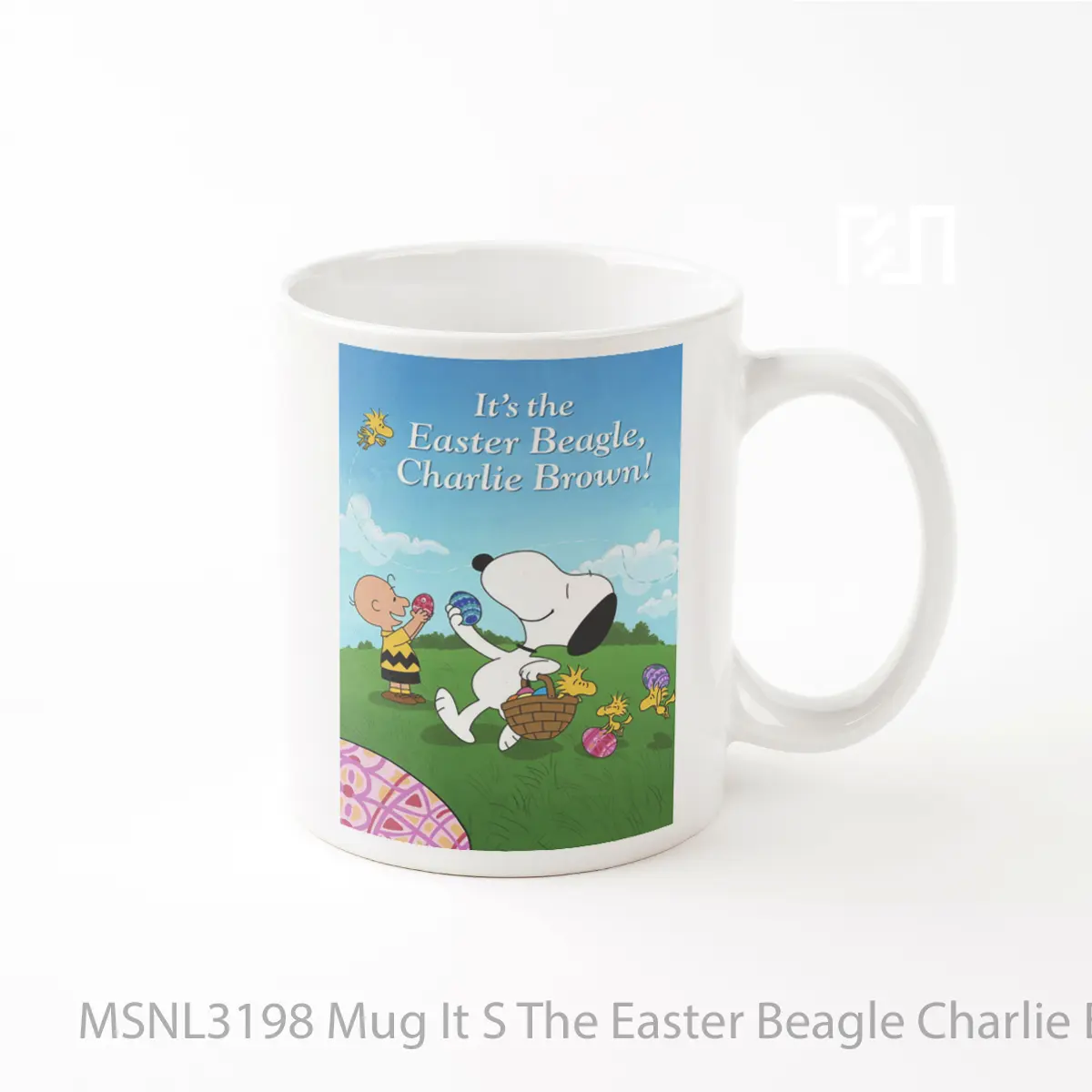 Mug It S The Easter Beagle Charlie Brown Gelas Keramik Tema Film MSNL3198