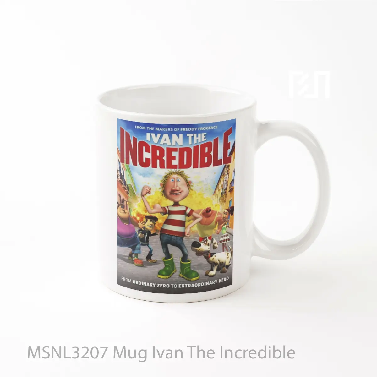 Mug Ivan The Incredible Gelas Keramik Tema Film MSNL3207