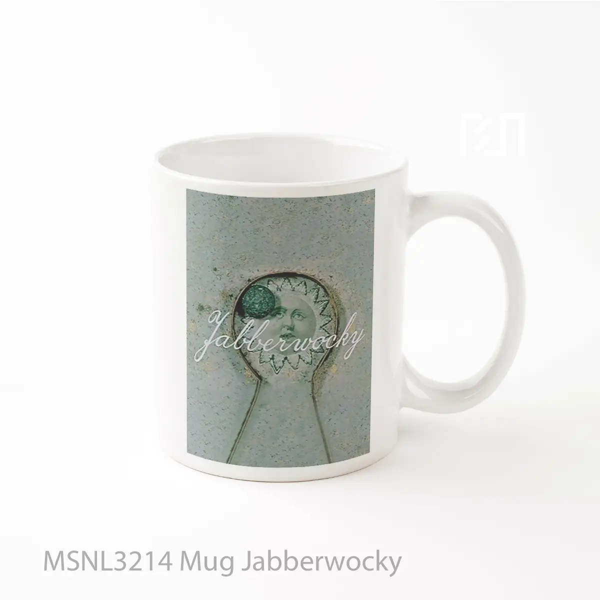 Mug Jabberwocky Gelas Keramik Tema Film MSNL3214