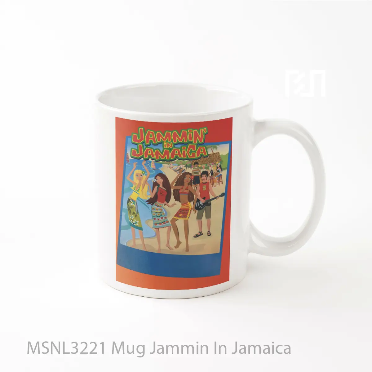 Mug Jammin In Jamaica Gelas Keramik Tema Film MSNL3221