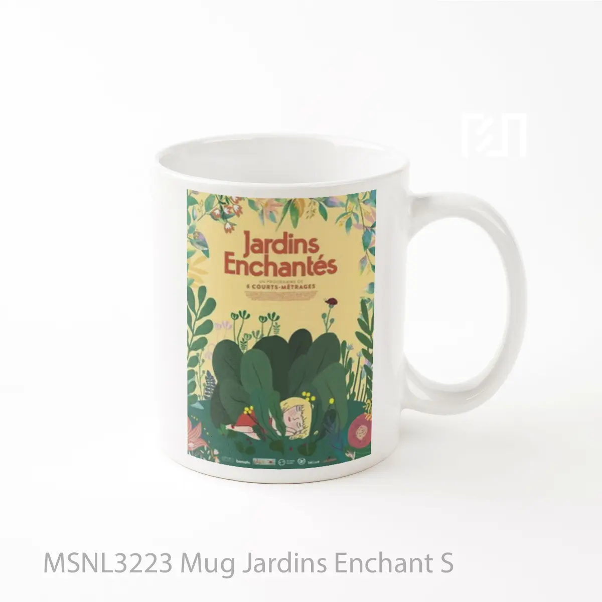 Mug Jardins Enchant S Gelas Keramik Tema Film MSNL3223