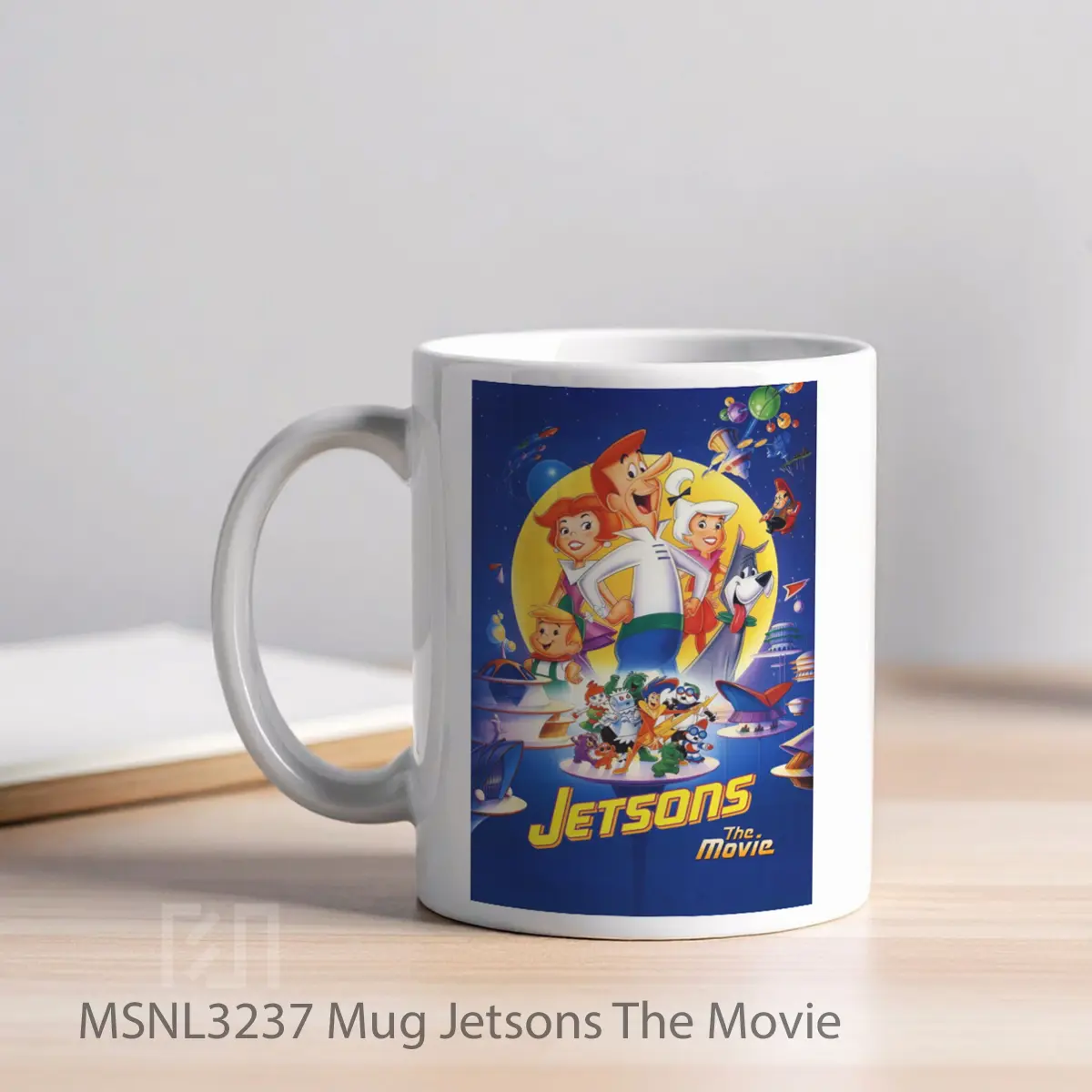 Mug Jetsons The Movie Gelas Keramik Tema Film MSNL3237 - Tampak Kiri