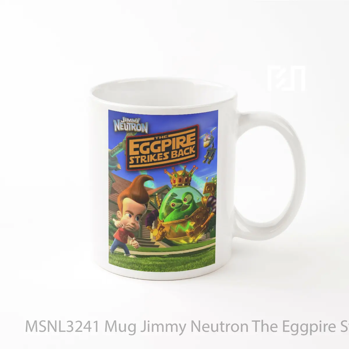 Mug Jimmy Neutron The Eggpire Strikes Back Gelas Keramik Tema Film MSNL3241