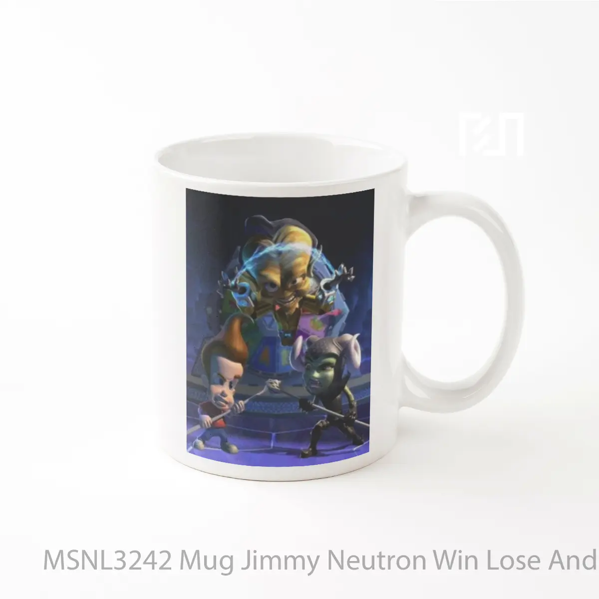 Mug Jimmy Neutron Win Lose And Kaboom Gelas Keramik Tema Film MSNL3242