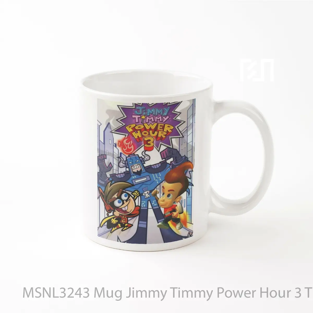 Mug Jimmy Timmy Power Hour 3 The Jerkinators Gelas Keramik Tema Film MSNL3243