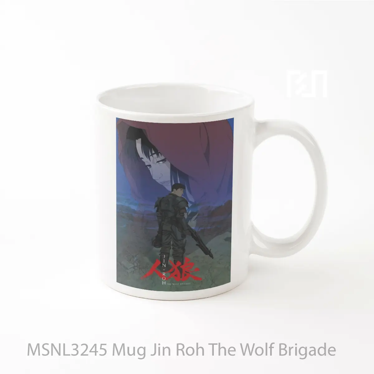 Mug Jin Roh The Wolf Brigade Gelas Keramik Tema Film MSNL3245