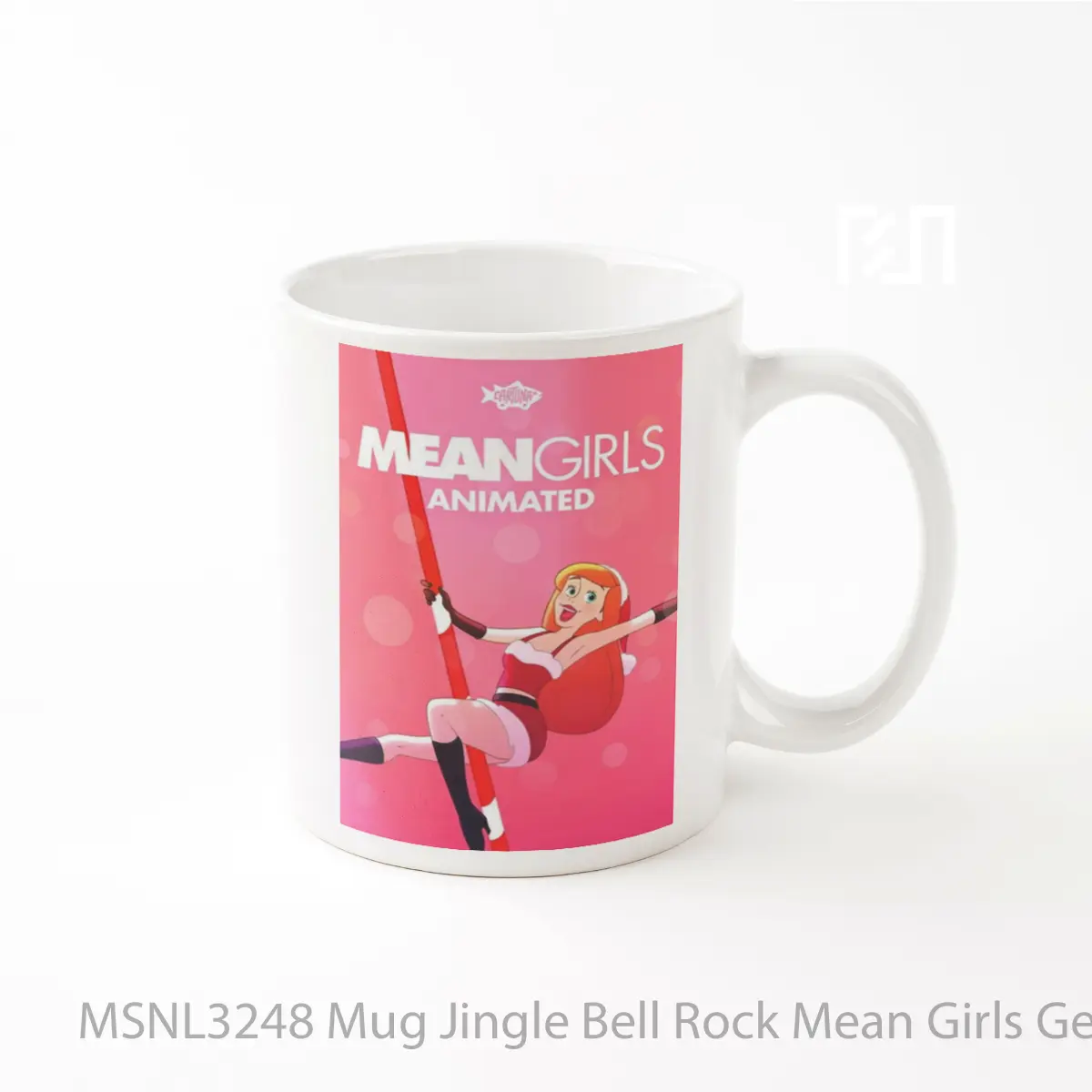 Mug Jingle Bell Rock Mean Girls Gets Animated Gelas Keramik Tema Film MSNL3248
