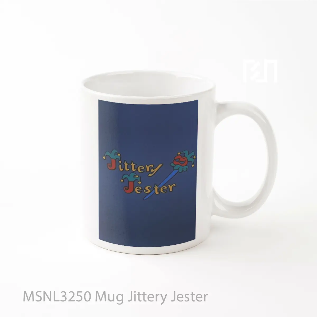 Mug Jittery Jester Gelas Keramik Tema Film MSNL3250