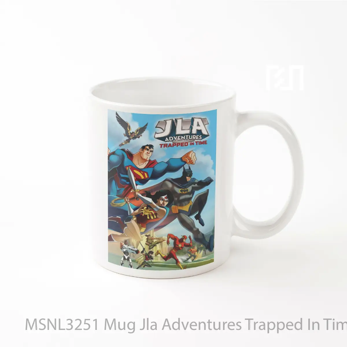 Mug Jla Adventures Trapped In Time Gelas Keramik Tema Film MSNL3251