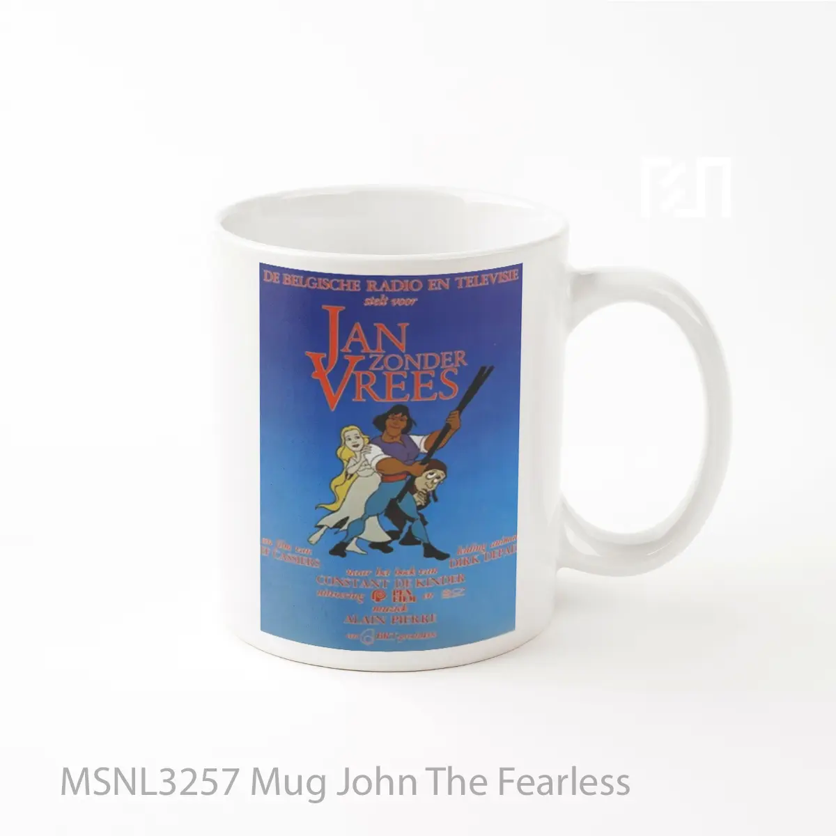 Mug John The Fearless Gelas Keramik Tema Film MSNL3257