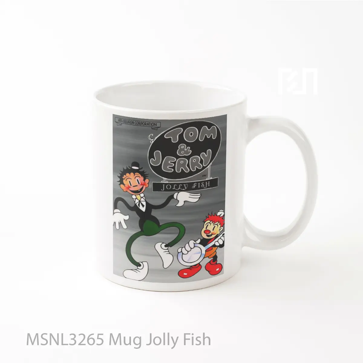 Mug Jolly Fish Gelas Keramik Tema Film MSNL3265