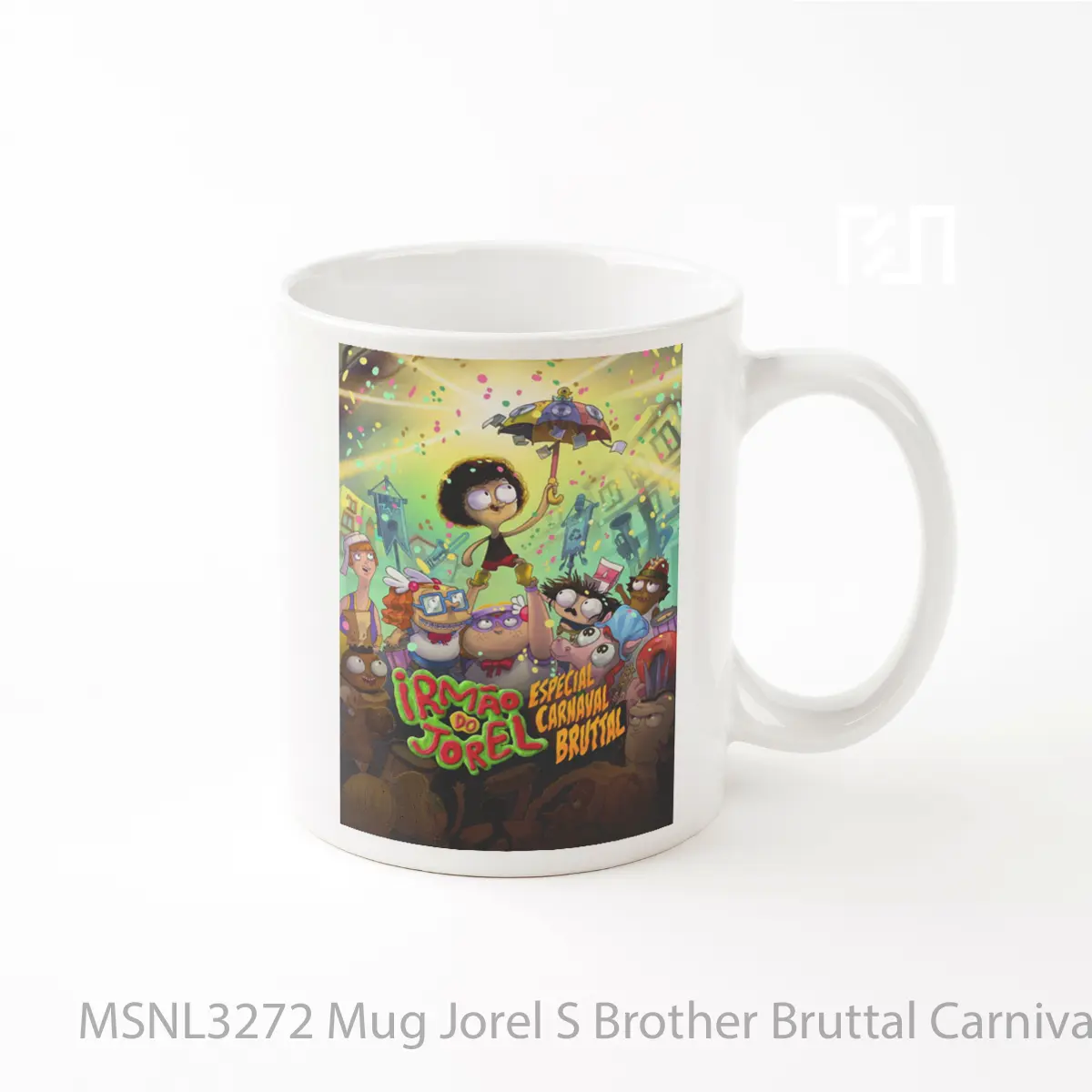 Mug Jorel S Brother Bruttal Carnival Special Gelas Keramik Tema Film MSNL3272