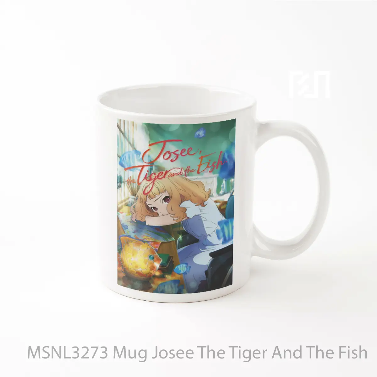Mug Josee The Tiger And The Fish Gelas Keramik Tema Film MSNL3273