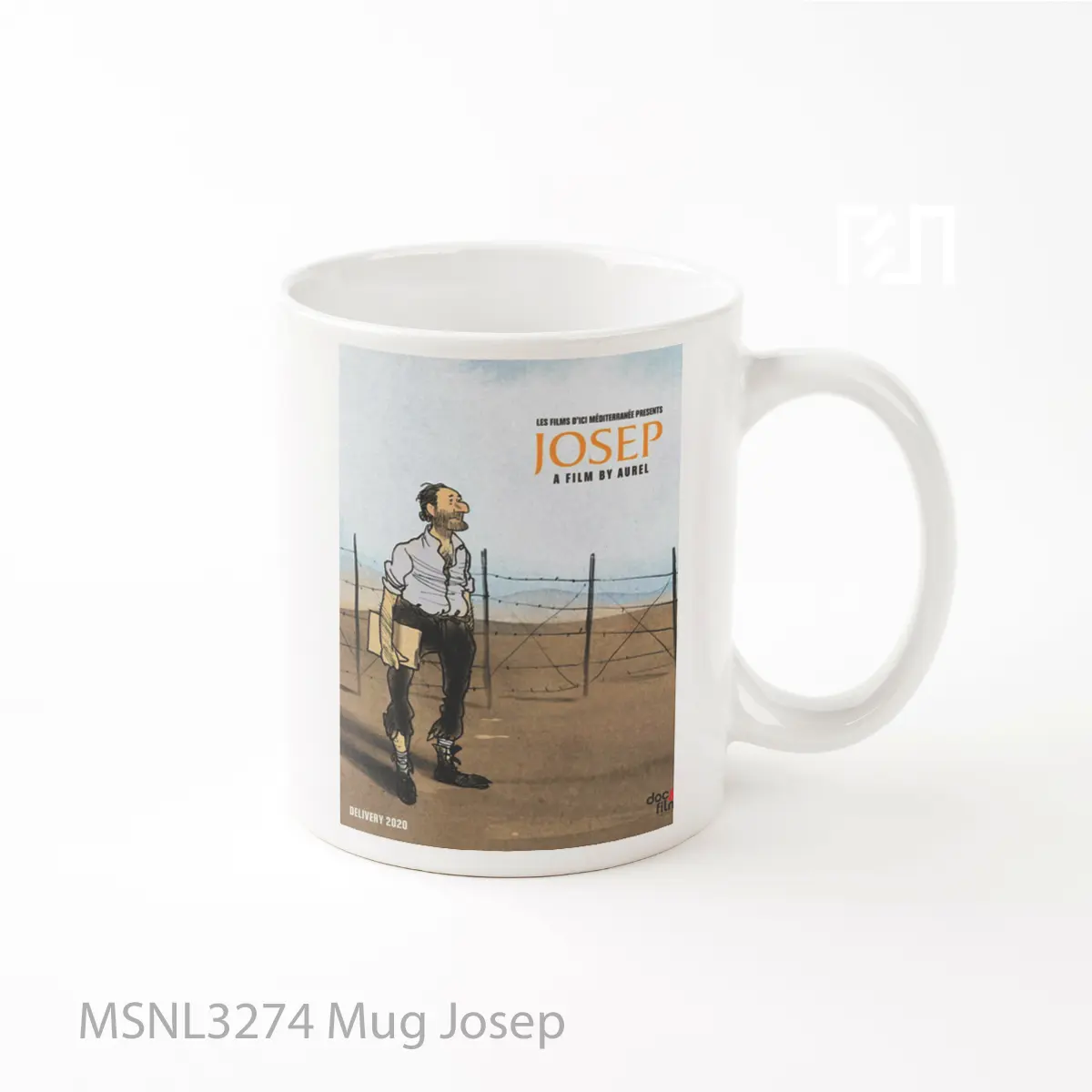 Mug Josep Gelas Keramik Tema Film MSNL3274